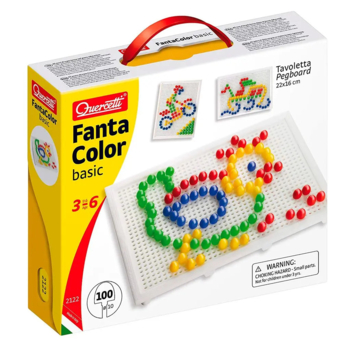 Мозаїка Quercetti, 100 фішок (2122-Q) - Pampik