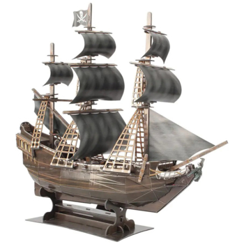 3D Пазл CubicFun Помста королеви Анни, 155 елементів (T4005h) - Pampik - 3