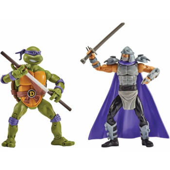 Набір фігурок TMNT Черепашки-ніндзя класичні Донателло проти Шредера, 15 см (81279) - Pampik