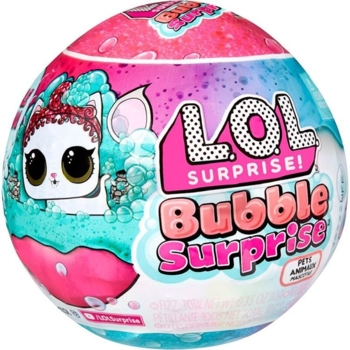 Ігровий набір-сюрприз із лялькою L.O.L. Surprise Color Change Bubble Surprise S3 Улюбленець, в асортименті (119784) - Pampik