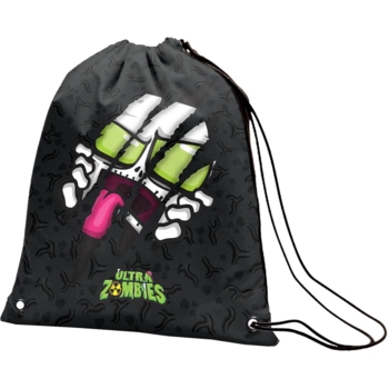 Сумка для обуви Yes SB-10 Zombie, черная (558754) - Pampik