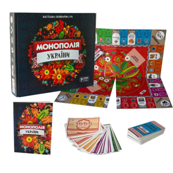 Настільна гра Strateg Монополія України, укр. мова (7008) - Pampik - 2