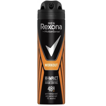 Антиперспірант Rexona Men Аерозоль Workout, 150 мл - Pampik