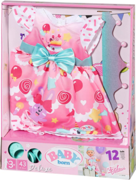 Набір одягу для ляльки Baby Born День народження Делюкс, 43 см (834152) - Pampik - 7