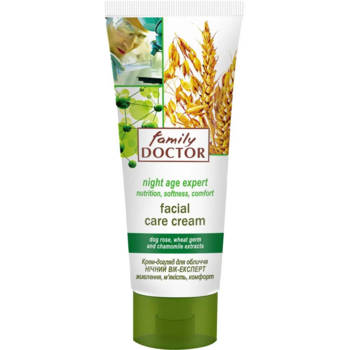 Крем-догляд для обличчя Family Doctor Вік-Експерт нічний, 75 мл - Pampik