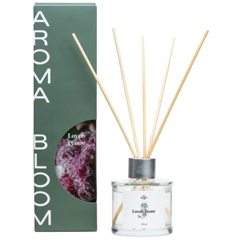 Аромадифузор для дому Aroma Bloom Ніжний піон, 100 мл - Pampik
