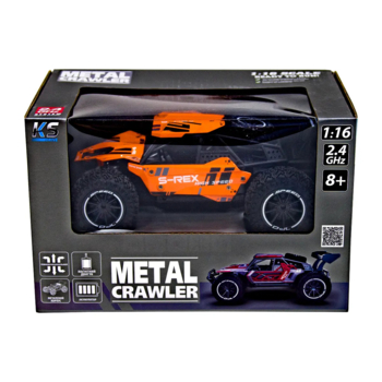 Машинка на радиоуправлении Sulong Toys Metal Crawler S-Rex, оранжевый (SL-230RHO) - Pampik - 11
