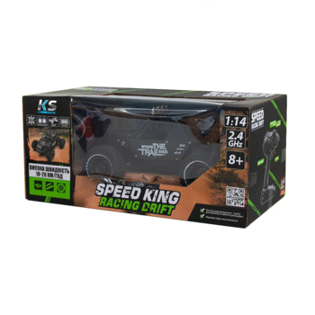 Машинка на радиоуправлении Sulong Toys Off-Road Crawler Race, черный (SL-309RHMBl) - Pampik - 10