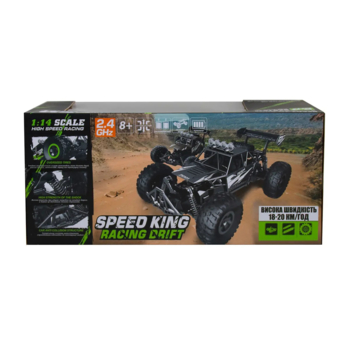 Машинка на радіокеруванні Sulong Toys Off-Road Crawler Speed ​​King, сірий (SL-153RHMGR) - Pampik - 13
