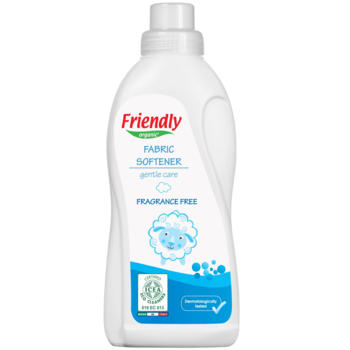 Органічний пом'якшувач для тканин Friendly Organic, без запаху, 750 мл - Pampik