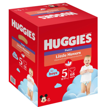 Подгузники-трусики для мальчиков Huggies Little Movers Pants 5 (12-17 кг), 68 шт. - Pampik - 3