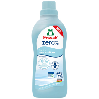 Кондиціонер-ополіскувач Frosch Zero Аурум, 750 мл - Pampik