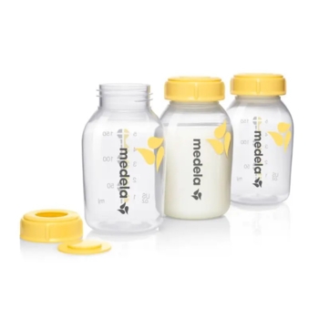 Пляшечки для збору та зберігання грудного молока Medela, 3 шт. - Pampik - 2
