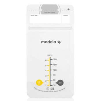 Пакети для зберігання грудного молока Medela, 25 шт. (008.0406) - Pampik