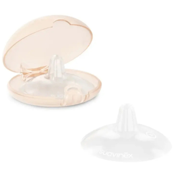 Накладки для груди Suavinex, силикон, в контейнере, размер M (304589) - Pampik - 2