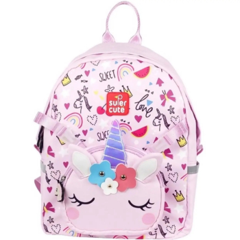 Рюкзак 2 в 1 Supercute Єдинорог, розовый (SF157) - Pampik