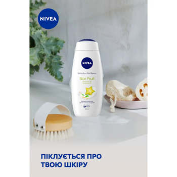 Гель-догляд для душу Nivea Карамболь та олія моної, 500 мл - Pampik - 6