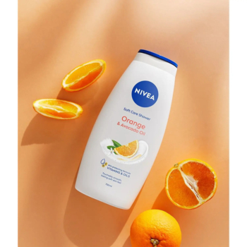 Гель-догляд для душу Nivea Крем та Апельсин з маслом авокадо, 750 мл - Pampik - 11