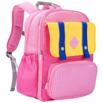 Рюкзак Upixel Dreamer Space School Bag, розовый с желтым (U23-X01-F) - Pampik - 2