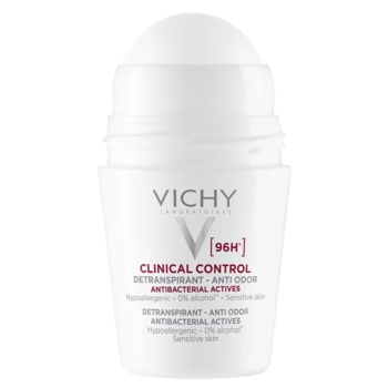 Кульковий антиперспірант Vichy Deo Clinical Control 96 годин захисту, проти надмірного потовиділення та запаху, 50 мл (MB468300) - Pampik - 2
