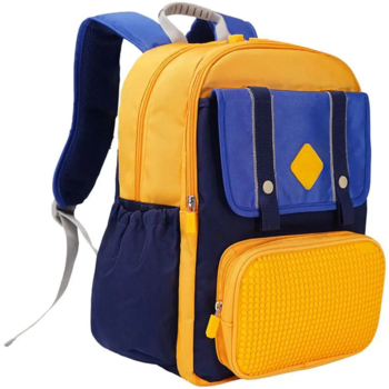 Рюкзак Upixel Dreamer Space School Bag, синий с желтым (U23-X01-B) - Pampik - 2