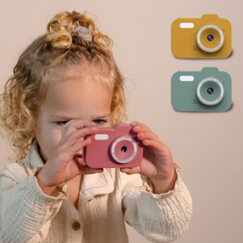 Цифрова дитяча фотокамера ZAZU, жовта (ZA-CAMERA-01) - Pampik - 4