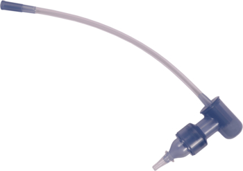 Аспіратор назальний Lindo, з трубочкою, синій (Pk 820 син) - Pampik