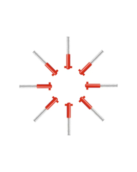 Набор сменных насадок Curaprox Prime Refill, 0.7 мм, без держателя, 8 шт. - Pampik - 3