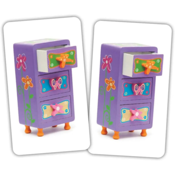 Набір карток Домана Вундеркінд з пелюшок Парочки, 15 пар карток, укр. мова (2100064457319) - Pampik - 2