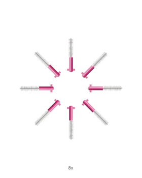 Набір змінних насадок Curaprox Prime Refill, 0.8 мм, без тримача, 8 шт. - Pampik - 3