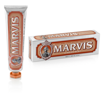 Зубная паста Marvis Имбирь и мята, 85 мл - Pampik