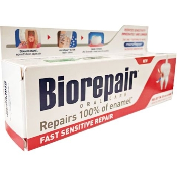 Зубна паста Biorepair Швидке рятування від чутливості, 75 мл - Pampik