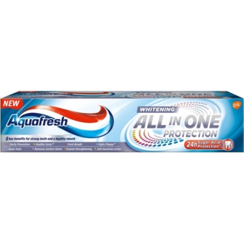 Зубна паста Aquafresh All in One Отбеливающая, 100 мл - Pampik - 2