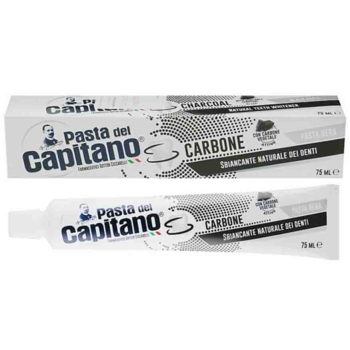 Зубна паста Pasta Del Capitano Carbone, 75 мл - Pampik
