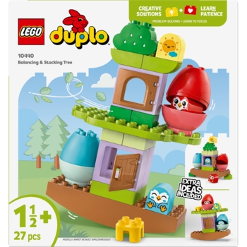 Конструктор LEGO DUPLO My First Дерево для балансування та складання, 27 деталей (10440) - Pampik