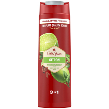 Гель для душа 3 в 1 Old Spice Citron, 400 мл - Pampik