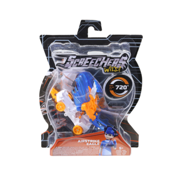 Машинка-трансформер Screechers Wild S4 L0 Эирстрайк Игл (EU685001) - Pampik - 6