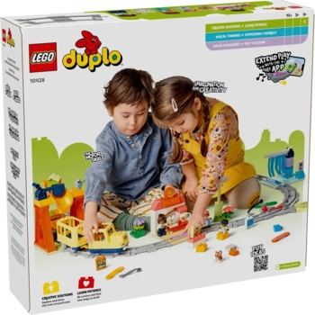Конструктор LEGO DUPLO Великий інтерактивний громадський поїзд, 103 деталі (10428) - Pampik - 11