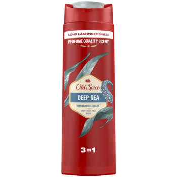 Гель для душу 3 в 1 Old Spice Deep Sea, 400 мл - Pampik