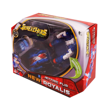 Машинка-трансформер Screechers Wild S2 L2 Рояліс (EU684301) - Pampik - 8