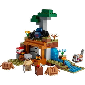 Конструктор LEGO Minecraft Експедиція в шахту броненосця, 247 деталей (21269) - Pampik - 3
