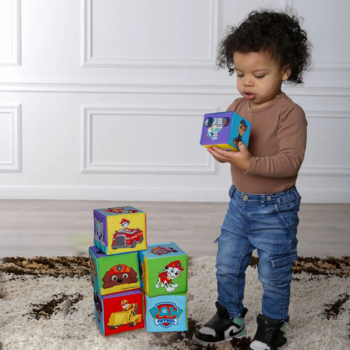 Набір кубиків Масік Щенячий патруль, 6 шт. (МС 090501-15) - Pampik - 6