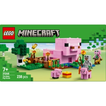 Конструктор LEGO Minecraft Будинок для поросят, 238 деталей (21268) - Pampik