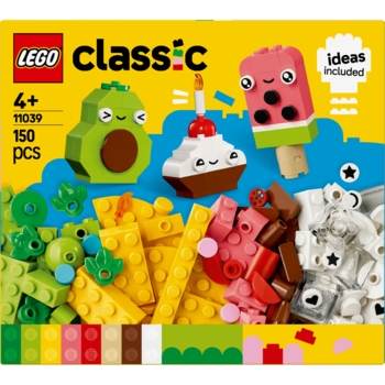 Конструктор LEGO Classic Творчі друзі з їжею, 150 деталей (11039) - Pampik