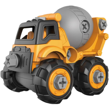 Конструктор Microlab Toys Будівельна техніка - бетонозмішувач (MT8908) - Pampik