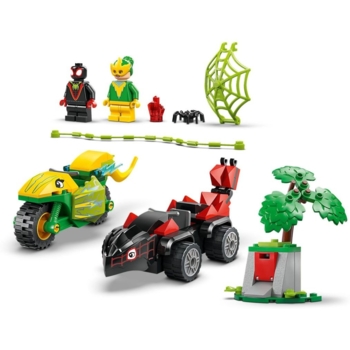 Конструктор LEGO Spideу Гонки на електромобілях з динозаврами, 124 деталі (11198) - Pampik - 5