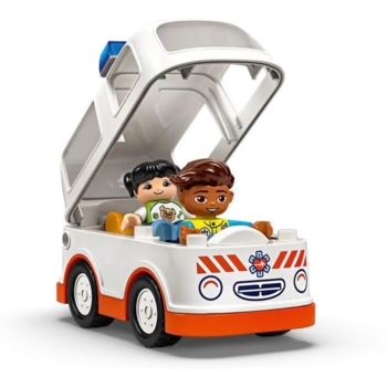 Конструктор LEGO DUPLO Town Швидка допомога та водій, 19 деталей (10447) - Pampik - 6
