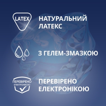 Презервативи Contex Long Love, латексні, з силіконовою змазкою, з анестетиком, 3 шт. - Pampik - 3