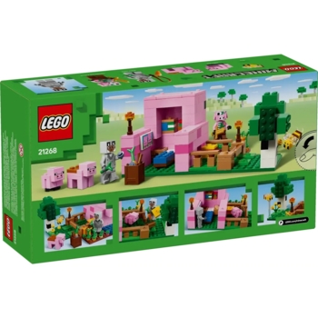 Конструктор LEGO Minecraft Будинок для поросят, 238 деталей (21268) - Pampik - 10