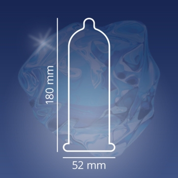 Презервативи Contex Long Love, латексні, з силіконовою змазкою, з анестетиком, 3 шт. - Pampik - 4